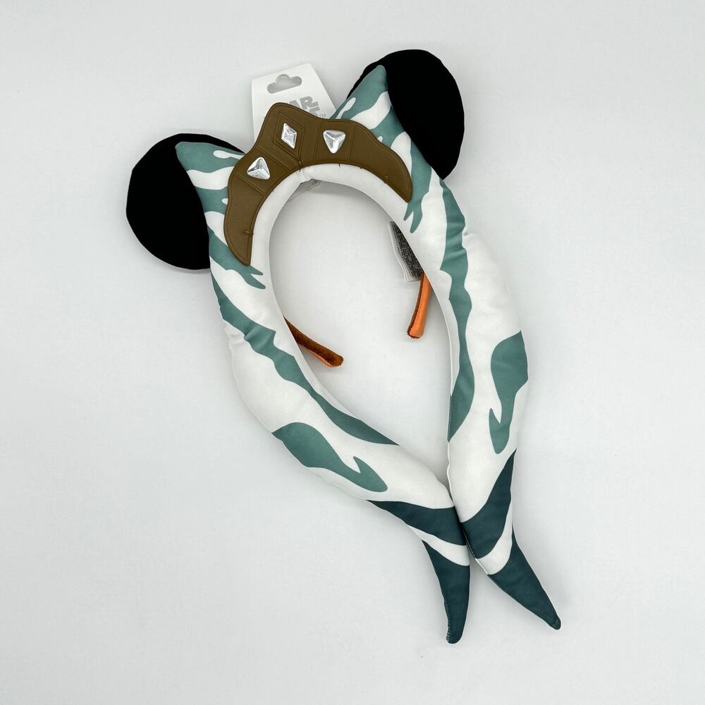 Disney Star Wars Ahsoka Tano Headdress Mickey Mouse Ears Headband NEW